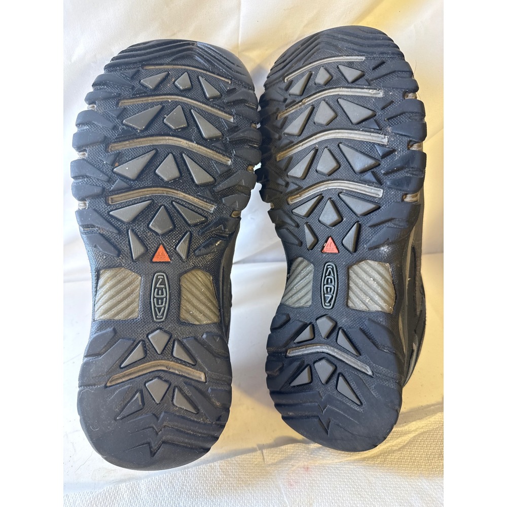 Keen Targhee III Waterproof Hiking Shoes Mens 10 Gray Black Low Trail 1017785 - Picture 5 of 12